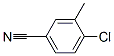 Benzonitrile, 4-chloro-3-methyl-Structure,4387-31-9Structure Benzonitrile, 4-chloro-3-methyl- Structure,4387-31-9Structure