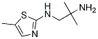 2-Methyl-n1-(5-methyl-2-thiazolyl)-1,2-propanediamineStructure,440102-59-0Structure 2-Methyl-n1-(5-methyl-2-thiazolyl)-1,2-propanediamine Structure,440102-59-0Structure