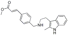 (E)-methyl3-(4-(((2-(2-methyl-1h-indol-3-yl)ethyl)amino)methyl)phenyl)acrylateStructure,441741-65-7Structure (E)-methyl3-(4-(((2-(2-methyl-1h-indol-3-yl)ethyl)amino)methyl)phenyl)acrylate Structure,441741-65-7Structure
