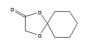 2,2-Pentamethylene-1,3-dioxolan-4-oneStructure,4423-79-4Structure 2,2-Pentamethylene-1,3-dioxolan-4-one Structure,4423-79-4Structure