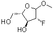 Methyl 2-deoxy-2-fluoro-l-arabinofuranosideStructure,442514-57-0Structure Methyl 2-deoxy-2-fluoro-l-arabinofuranoside Structure,442514-57-0Structure