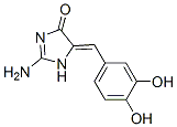 (9ci)-2-氨基-5-[(3,4-二羥基苯基)亞甲基]-1,5-二氫-4H-咪唑-4-酮結(jié)構(gòu)式_444106-75-6結(jié)構(gòu)式