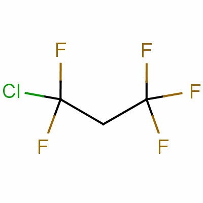 1-Chloro-1,1,3,3,3-pentafluoropropaneStructure,460-92-4Structure 1-Chloro-1,1,3,3,3-pentafluoropropane Structure,460-92-4Structure