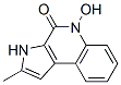 (9ci)-3,5-二氫-5-羥基-2-甲基-4H-吡咯并[2,3-c]喹啉-4-酮結(jié)構(gòu)式_460077-16-1結(jié)構(gòu)式