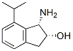 (1s,2r)-(9ci)-1-氨基-2,3-二氫-7-(1-甲基乙基)-1H-茚-2-醇結(jié)構(gòu)式_461640-97-1結(jié)構(gòu)式