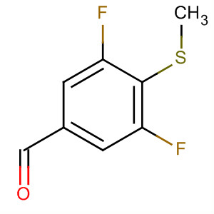 3,5-Difluoro-4-(methylthio)benzaldehydeStructure,473299-49-9Structure 3,5-Difluoro-4-(methylthio)benzaldehyde Structure,473299-49-9Structure