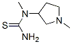 Thiourea, n-methyl-n-(1-methyl-3-pyrrolidinyl)-Structure,473707-15-2Structure Thiourea, n-methyl-n-(1-methyl-3-pyrrolidinyl)- Structure,473707-15-2Structure