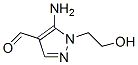 1H-pyrazole-4-carboxaldehyde, 5-amino-1-(2-hydroxyethyl)-(9ci)Structure,474956-99-5Structure 1H-pyrazole-4-carboxaldehyde, 5-amino-1-(2-hydroxyethyl)-(9ci) Structure,474956-99-5Structure