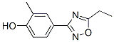 (9CI)-4-(5-乙基-1,2,4-噁二唑-3-基)-2-甲基-苯酚結(jié)構(gòu)式_475651-47-9結(jié)構(gòu)式
