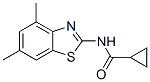 (9ci)-n-(4,6-二甲基-2-苯并噻唑)-環(huán)丙烷羧酰胺結構式_476278-59-8結構式
