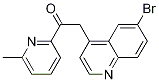 2-(6-Bromoquinolin-4-yl)-1-(6-methylpyridin-2-yl)ethanoneStructure,476472-28-3Structure 2-(6-Bromoquinolin-4-yl)-1-(6-methylpyridin-2-yl)ethanone Structure,476472-28-3Structure