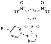 (9CI)-2-(4-溴苯基)-3-[(4-甲基-3,5-二硝基苯基)磺酰基]-噻唑烷結(jié)構(gòu)式_477489-71-7結(jié)構(gòu)式
