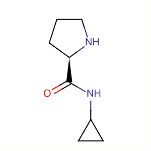 (2r)-(9ci)-n-環(huán)丙基-2-吡咯烷羧酰胺結(jié)構(gòu)式_477575-02-3結(jié)構(gòu)式