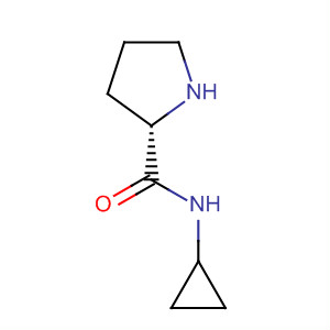 (2s)-(9ci)-n-環(huán)丙基-2-吡咯烷羧酰胺結(jié)構(gòu)式_477575-60-3結(jié)構(gòu)式