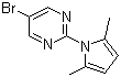 5-Bromo-2-(2,5-dimethyl-1h-pyrrol-1-yl)pyrimidineStructure,478258-81-0Structure 5-Bromo-2-(2,5-dimethyl-1h-pyrrol-1-yl)pyrimidine Structure,478258-81-0Structure