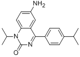 6-Amino-1-isopropyl-4-(4-isopropylphenyl)-1h-quinazolin-2-oneStructure,478963-35-8Structure 6-Amino-1-isopropyl-4-(4-isopropylphenyl)-1h-quinazolin-2-one Structure,478963-35-8Structure