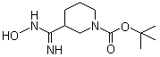 Tert-Butyl 3-(N-Hydroxycarbamimidoyl)piperidine-1-carboxylateStructure,479080-28-9Structure Tert-Butyl 3-(N-Hydroxycarbamimidoyl)piperidine-1-carboxylate Structure,479080-28-9Structure