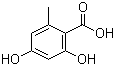 2,4-Dihydroxy-6-methylbenzoic acid Structure,480-64-8Structure