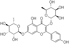 山奈苷結(jié)構(gòu)式_482-38-2結(jié)構(gòu)式