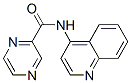 (9CI)-N-4-喹啉-吡嗪羧酰胺結(jié)構(gòu)式_484039-09-0結(jié)構(gòu)式
