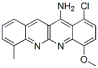 (9ci)-10-氯-7-甲氧基-4-甲基-二苯并[b,g][1,8]萘啶-11-胺結(jié)構(gòu)式_485335-62-4結(jié)構(gòu)式