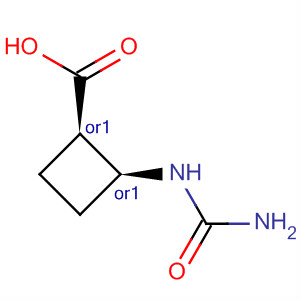 (1r,2s)-rel-(9ci)-2-[(氨基羰基)氨基]-環(huán)丁烷羧酸結(jié)構(gòu)式_488862-92-6結(jié)構(gòu)式