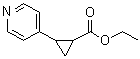 Cyclopropanecarboxylic acid, 2-(4-pyridinyl)-, ethyl esterStructure,4903-93-9Structure Cyclopropanecarboxylic acid, 2-(4-pyridinyl)-, ethyl ester Structure,4903-93-9Structure