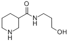 N-(3-hydroxypropyl)piperidine-3-carboxamideStructure,496057-59-1Structure N-(3-hydroxypropyl)piperidine-3-carboxamide Structure,496057-59-1Structure