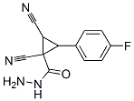 (9ci)-1,2-二氰基-3-(4-氟苯基)-環(huán)丙烷羧酸肼結(jié)構(gòu)式_496916-32-6結(jié)構(gòu)式