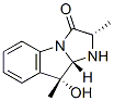 (9ci)-1,2,9,9a-四氫-9-羥基-2,9-二甲基-3H-咪唑并[1,2-a]吲哚-3-酮結(jié)構(gòu)式_496961-89-8結(jié)構(gòu)式