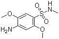 4-Amino-2,5-dimethoxy-N-methylbenzenesulphonamideStructure,49701-24-8Structure 4-Amino-2,5-dimethoxy-N-methylbenzenesulphonamide Structure,49701-24-8Structure