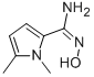 1H-pyrrole-2-carboximidamide,n-hydroxy-1,5-dimethyl-Structure,500024-91-9Structure 1H-pyrrole-2-carboximidamide,n-hydroxy-1,5-dimethyl- Structure,500024-91-9Structure