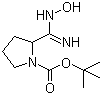 1-Boc-2-(N-hydroxycarbamimidoyl)pyrrolidineStructure,500024-95-3Structure 1-Boc-2-(N-hydroxycarbamimidoyl)pyrrolidine Structure,500024-95-3Structure
