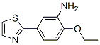 Benzenamine,2-ethoxy-5-(2-thiazolyl)-(9ci)Structure,500730-98-3Structure Benzenamine,2-ethoxy-5-(2-thiazolyl)-(9ci) Structure,500730-98-3Structure