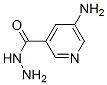 3-Pyridinecarboxylicacid,5-amino-,hydrazide(9ci)Structure,500862-71-5Structure 3-Pyridinecarboxylicacid,5-amino-,hydrazide(9ci) Structure,500862-71-5Structure