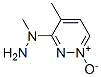 Pyridazine,4-methyl-3-(1-methylhydrazino)-,1-oxide (9ci)Structure,501074-36-8Structure Pyridazine,4-methyl-3-(1-methylhydrazino)-,1-oxide (9ci) Structure,501074-36-8Structure