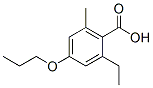 Benzoic acid,2-ethyl-6-methyl-4-propoxy-(9ci)Structure,501357-78-4Structure Benzoic acid,2-ethyl-6-methyl-4-propoxy-(9ci) Structure,501357-78-4Structure