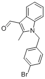 1-(4-Bromobenzyl)-2-methyl-1h-indole-3-carbaldehydeStructure,501912-85-2Structure 1-(4-Bromobenzyl)-2-methyl-1h-indole-3-carbaldehyde Structure,501912-85-2Structure