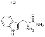 H-TRP-NH2 HCL結構式_5022-65-1結構式