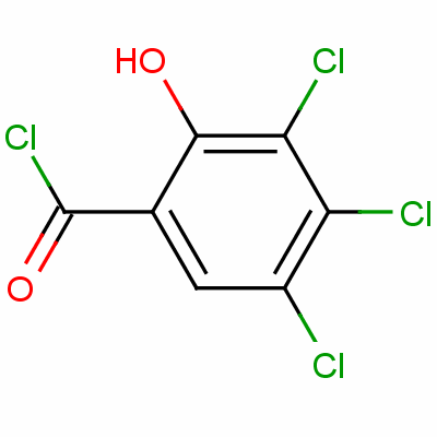 3,4,5-Trichloro-2-hydroxybenzoyl chlorideStructure,50274-83-4Structure 3,4,5-Trichloro-2-hydroxybenzoyl chloride Structure,50274-83-4Structure