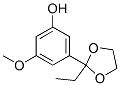 Phenol ,3-(2-ethyl-1,3-dioxolan-2-yl)-5-methoxy-(9ci)Structure,502924-50-7Structure Phenol ,3-(2-ethyl-1,3-dioxolan-2-yl)-5-methoxy-(9ci) Structure,502924-50-7Structure
