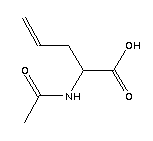 N-acetyl-dl-allylglycineStructure,50299-14-4Structure N-acetyl-dl-allylglycine Structure,50299-14-4Structure