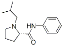 2-Pyrrolidinecarboxamide,1-(2-methylpropyl)-n-phenyl-,(2s)-(9ci)Structure,503314-14-5Structure 2-Pyrrolidinecarboxamide,1-(2-methylpropyl)-n-phenyl-,(2s)-(9ci) Structure,503314-14-5Structure