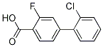 2-氯-3-氟-[1,1-聯(lián)苯]-4-羧酸結(jié)構(gòu)式_505082-99-5結(jié)構(gòu)式
