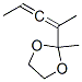 (9ci)-2-甲基-2-(1-甲基-1,2-丁二烯基)-1,3-二氧戊環(huán)結(jié)構(gòu)式_50523-81-4結(jié)構(gòu)式