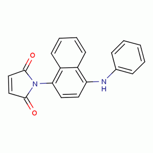 N-(1-苯胺萘-4)-馬來(lái)酰亞胺結(jié)構(gòu)式_50539-45-2結(jié)構(gòu)式