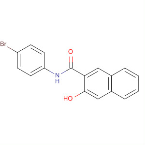 N-(4-溴苯基)-3-羥基-2-萘甲酰胺結(jié)構(gòu)式_50729-40-3結(jié)構(gòu)式