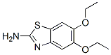 5,6-Diethoxy-1,3-benzothiazol-2-amineStructure,50850-95-8Structure 5,6-Diethoxy-1,3-benzothiazol-2-amine Structure,50850-95-8Structure