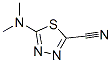 1,3,4-Thiadiazole-2-carbonitrile, 5-(dimethylamino)-Structure,50878-80-3Structure 1,3,4-Thiadiazole-2-carbonitrile, 5-(dimethylamino)- Structure,50878-80-3Structure