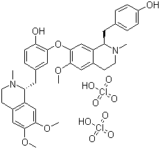 蓮心堿高氯酸鹽結(jié)構(gòu)式_5088-90-4結(jié)構(gòu)式